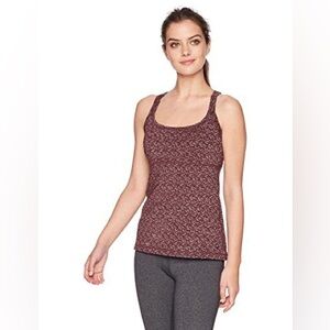 prAna Women's Maroon Naturale Tank - Size Small